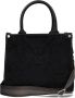 V73 Stijlvolle Zwarte Shopper Tas Black Dames - Thumbnail 3