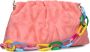 V73 Koraal Luna Frame Schoudertas Pink Dames - Thumbnail 3