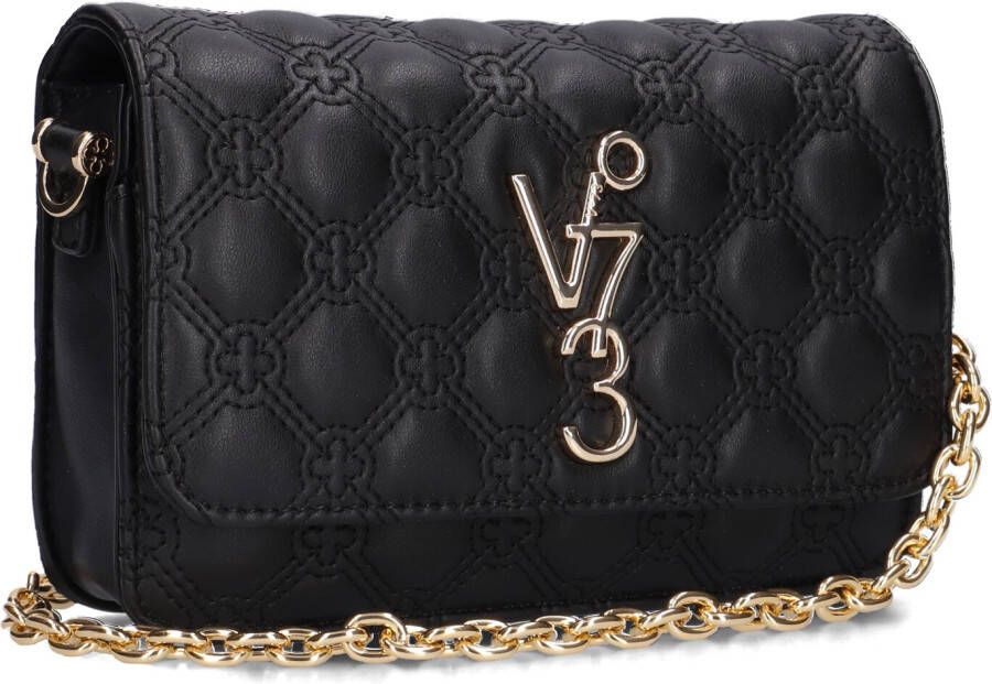 V73 Zwarte Schoudertas Eva Flap Bag