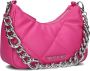 Valentino by Mario Valentino Gewatteerde Roze Schoudertas met Ketting Pink Dames - Thumbnail 2