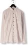 Vanguard Bruine Casual Overhemd Long Sleeve Shirt Linen Stripe - Thumbnail 4