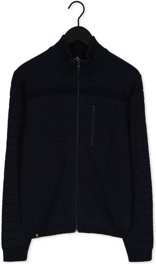 Vanguard Donkerblauwe Vest Zip Jacket Cotton Bonded