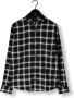 VANGUARD Heren Overhemden Long Sleeve Shirt Check Viscose Cotton Blend Grijs - Thumbnail 4