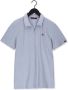 Vanguard Lichtblauwe Polo Short Sleeve Polo Pique Stretch Peached - Thumbnail 3