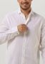 Vanguard Witte Casual Overhemd Long Sleeve Shirt Linen Cotton Blend - Thumbnail 3