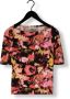 VANILIA Dames Tops & T-shirts Blurry Boat Neck Multi - Thumbnail 3