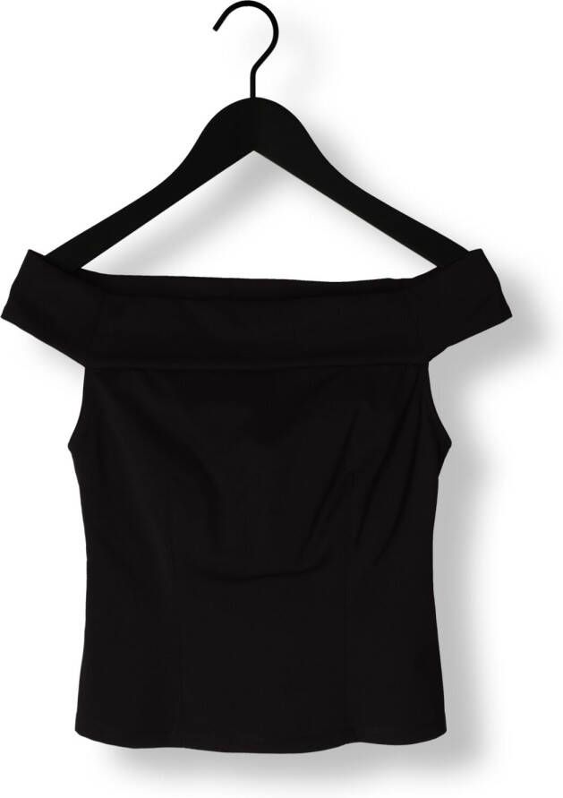 VANILIA Dames Tops & T-shirts Punto Off The Shoulder Zwart