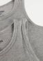 VINGINO hemd set van 2 grijs melange Jongens Stretchkatoen (duurzaam) Ronde hals 170 176 - Thumbnail 3