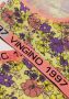 Vingino bh-top + short met bloemenprint geel roze - Thumbnail 3