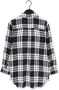 Vingino geruite blouse Leandry zwart offwhite - Thumbnail 5