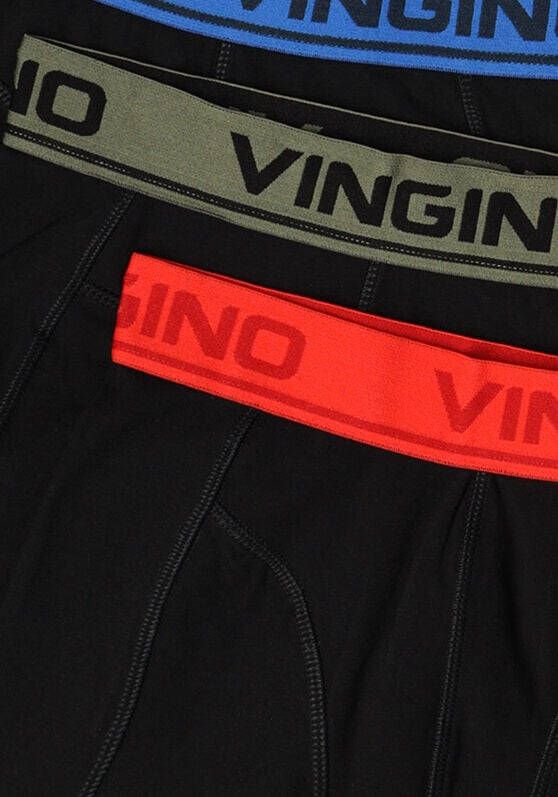 VINGINO Jongens Nachtkleding Boys Boxer (7-pack) Zwart