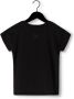 VINGINO T-shirt Hemly met tekst zwart Meisjes Katoen Ronde hals Tekst 116 - Thumbnail 3