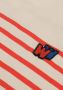 WANDER & WONDER Jongens Polo's & T-shirts Striped Tee Rood - Thumbnail 2