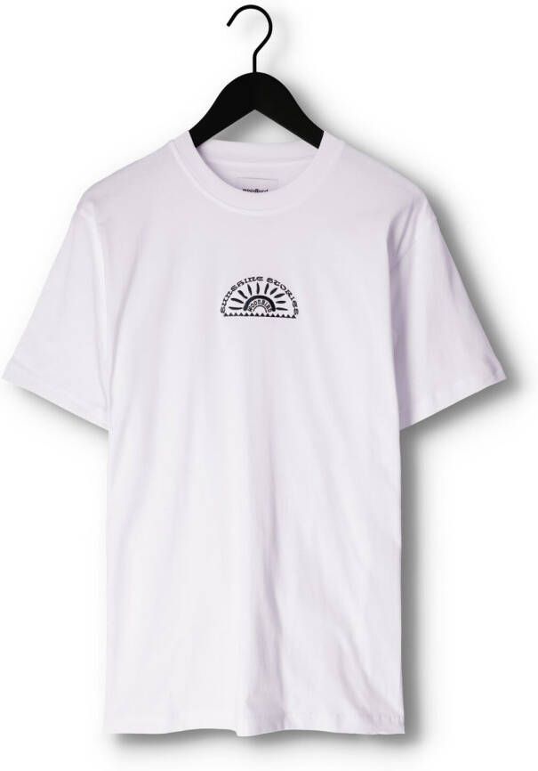 Woodbird Witte T-shirt Rics Sunshine Tee