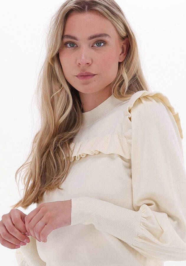 Y.A.S. Dames Truien & Vesten Yasjum Ls Knit Pullover Beige