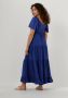 Y.A.S. Dames Jurken Yastoronto Ss Ankle Dress Blauw - Thumbnail 4