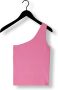 Y.A.S. Dames Tops & T-shirts Yasmilla One Shoulder Knit Top S. Fuchsia - Thumbnail 3