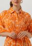 Y.A.S. Dames Jurken Yaslefira 2 4 Long Shirt Dress S. Oranje - Thumbnail 2