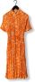 Y.A.S. Dames Jurken Yaslefira 2 4 Long Shirt Dress S. Oranje - Thumbnail 3