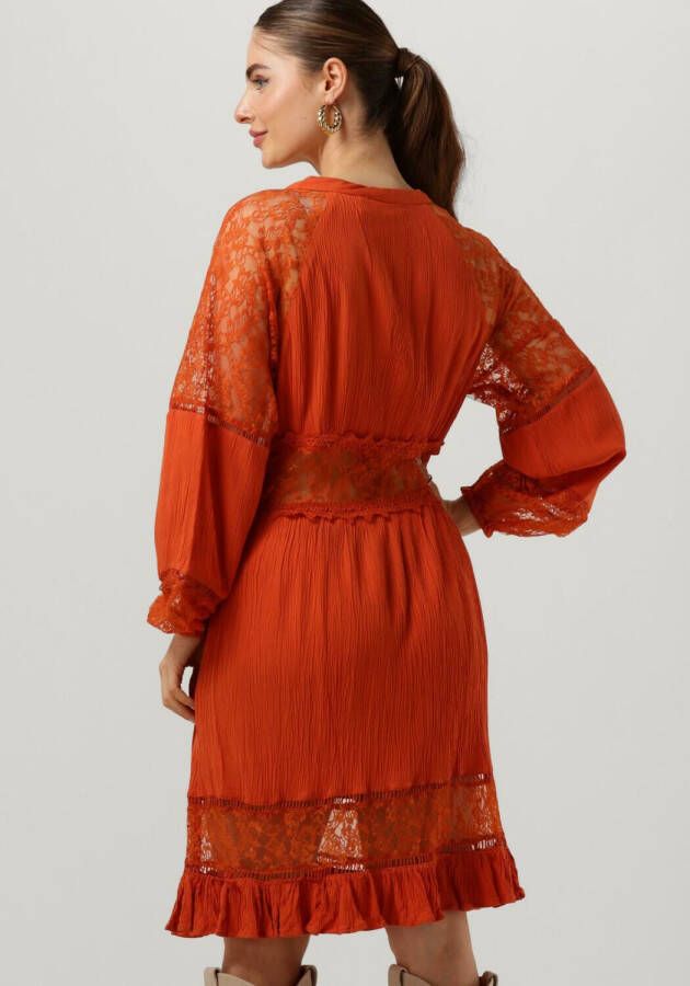 Y.A.S. Dames Jurken Yasmeza Ls Dress S. Oranje