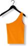 Y.A.S. Dames Tops & T-shirts Yasmilla One Shoulder Knit Top S. Oranje - Thumbnail 3