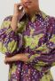 Y.A.S. Dames Jurken Yasemili 7 8 Shirt Dress S. Paars - Thumbnail 3