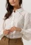Y.A.S geweven blouse YASKENORA van biologisch katoen wit - Thumbnail 4