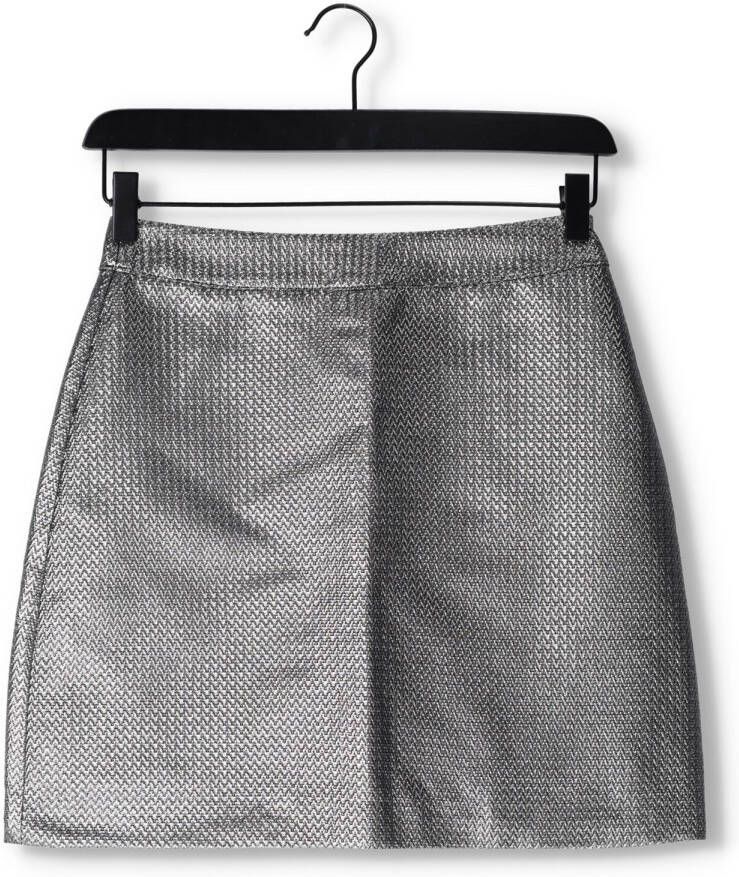 Y.A.S. Dames Rokken Yassilvi Hw Short Skirt Zilver