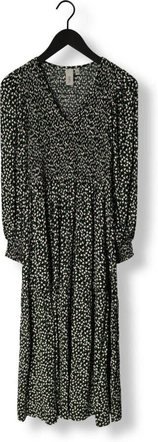 Y.A.S. Dames Jurken Yasditsy V Neck 3 4 Sleeve Smock Dress Zwart