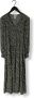 Y.A.S. Dames Jurken Yasditsy V Neck 3 4 Sleeve Smock Dress Zwart - Thumbnail 3
