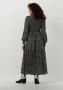 Y.A.S. Dames Jurken Yasditsy V Neck 3 4 Sleeve Smock Dress Zwart - Thumbnail 4