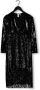 Y.A.S. Zwarte Midi Jurk Yasflapper 7 8 Sequin Dress - Thumbnail 3
