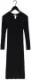 Y.A.S. Zwarte Midi Jurk YasKanna Ls Midi Knit Dress - Thumbnail 2