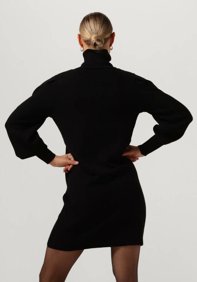 Y.A.S. Dames Jurken Yasfonny Ls Roll Neck Knit Dress Zwart