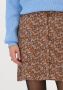 Ydence Bruine Rok Leoni Minirok Brown Dames - Thumbnail 4