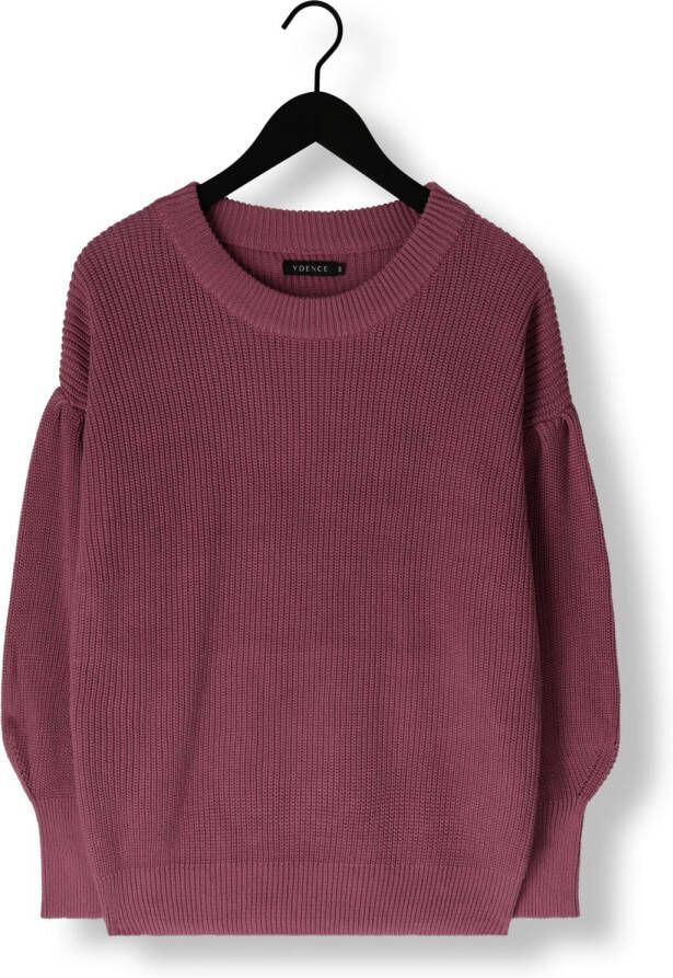 YDENCE Dames Truien & Vesten Knitted Sweater Jenny Paars