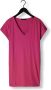 Ydence Paarse Natalie Jurk Dames Pink Dames - Thumbnail 4