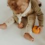 Your Wishes baby legging met all over print beige Meisjes Stretchkatoen 56 - Thumbnail 4