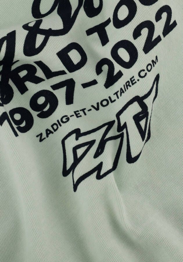 ZADIG & VOLTAIRE Jongens Polo's & T-shirts X25353 Mint