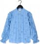 Fabienne Chapot blouse Josefin Leo met borduursels blauw - Thumbnail 1