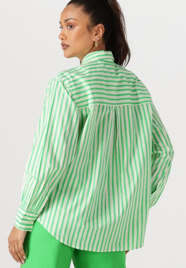 Fabienne Chapot Alex Blouse Lange Mouw Stijlvol Green Dames - Foto 2