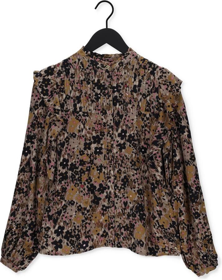 FABIENNE CHAPOT Dames Blouses Bibi Tess Long Sleeve Blouse Camel