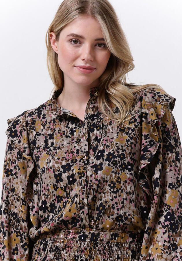 FABIENNE CHAPOT Dames Blouses Bibi Tess Long Sleeve Blouse Camel - Foto 3