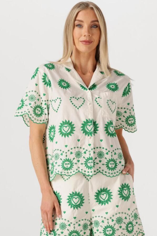 FABIENNE CHAPOT Dames Blouses Brielle Blouse Groen - Foto 4