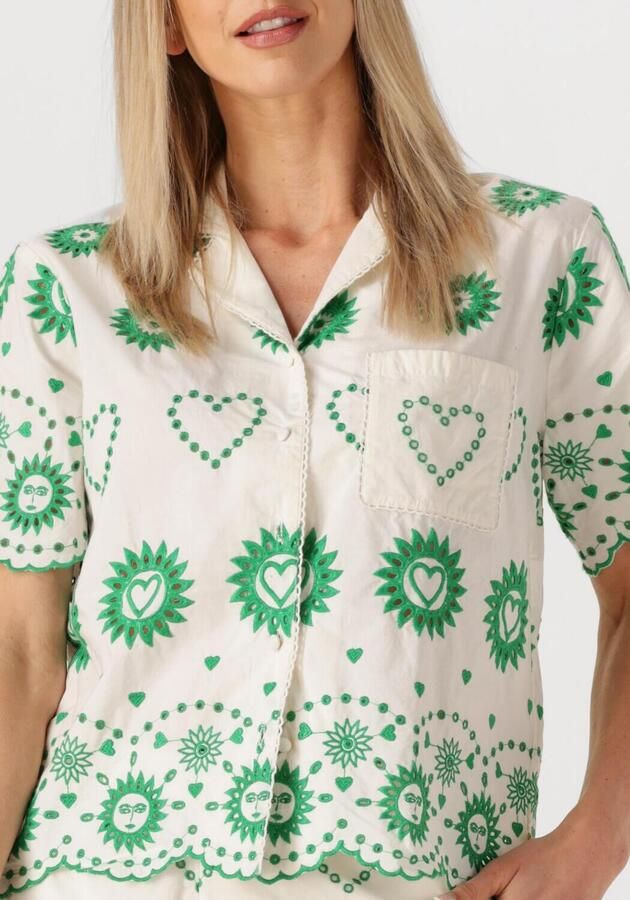 FABIENNE CHAPOT Dames Blouses Brielle Blouse Groen - Foto 3