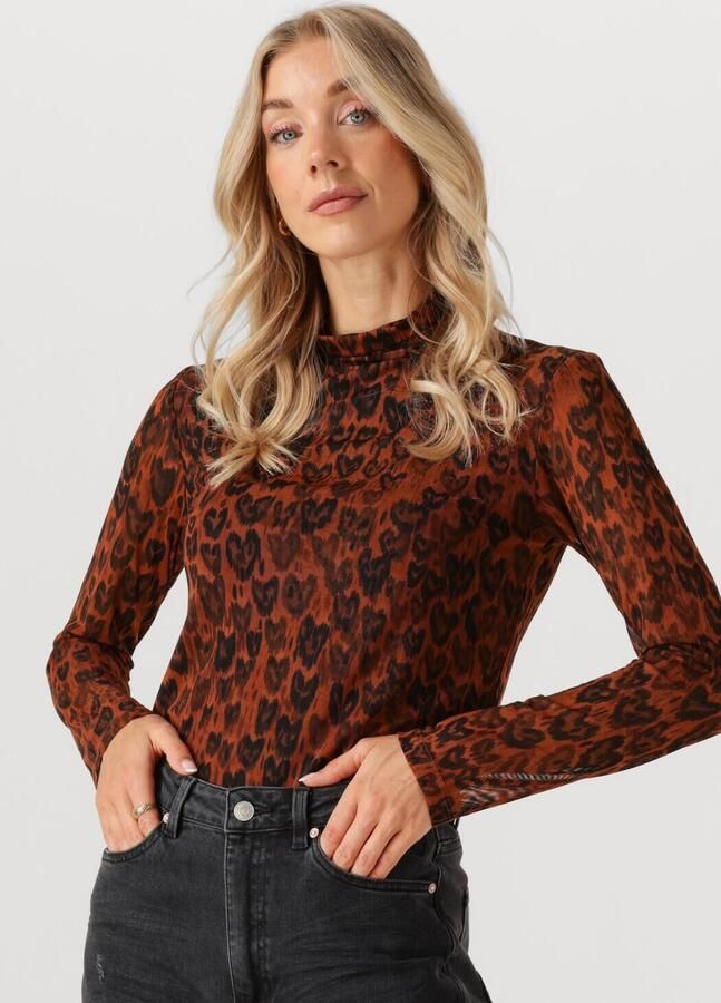 FABIENNE CHAPOT Dames Blouses Jane Top Bruin - Foto 4