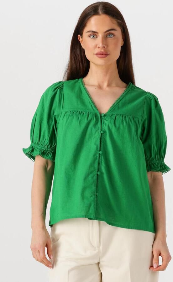 FABIENNE CHAPOT Dames Blouses Juno Blouse Groen - Foto 4