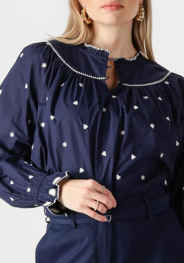 FABIENNE CHAPOT Dames Blouses Maisy Top Donkerblauw - Foto 2