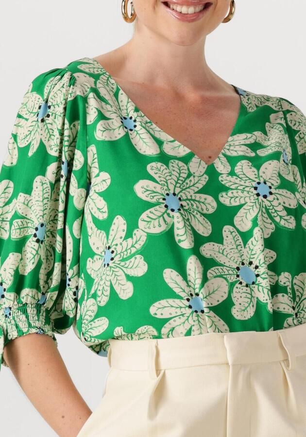 FABIENNE CHAPOT Dames Blouses Nacha Top Groen - Foto 2