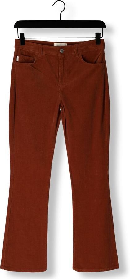 Fabienne Chapot Cognac Flare Broek voor Vrouwen Brown Dames - Foto 3